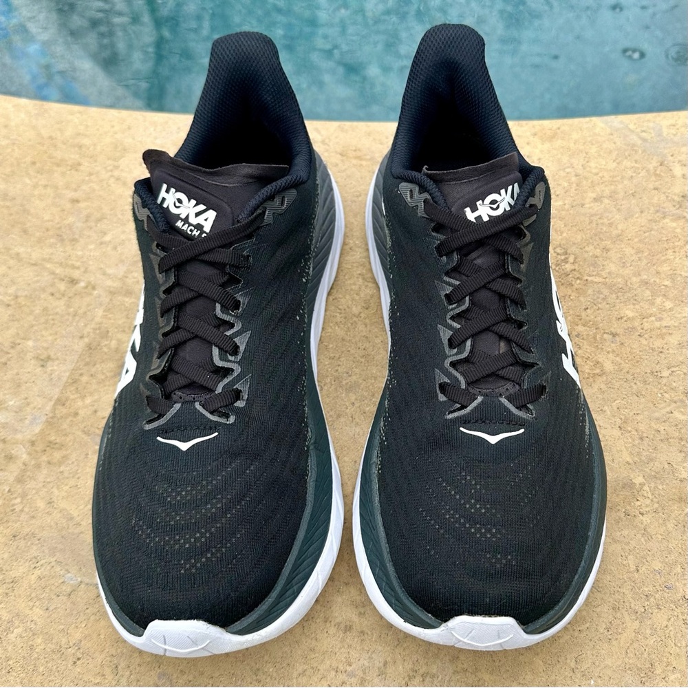 Size 9.5 D Men’s - Hoka One One Mach 5 Black Castlerock - Picture 4 of 8